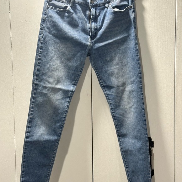 KanCan Blue Skinny Jeans with Vintage Distress Women's Size 11 / 29 - Picture 13 of 15